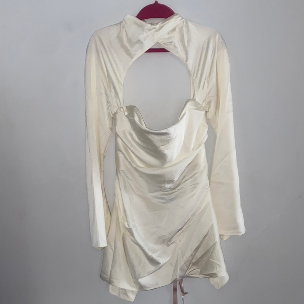 House of CB Toira Ivory Dress